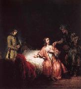 Rembrandt, Joseph is accused of Potifars wife